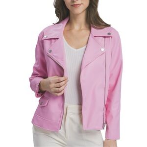 Love Tree Collared Neck Zip Up Jacket